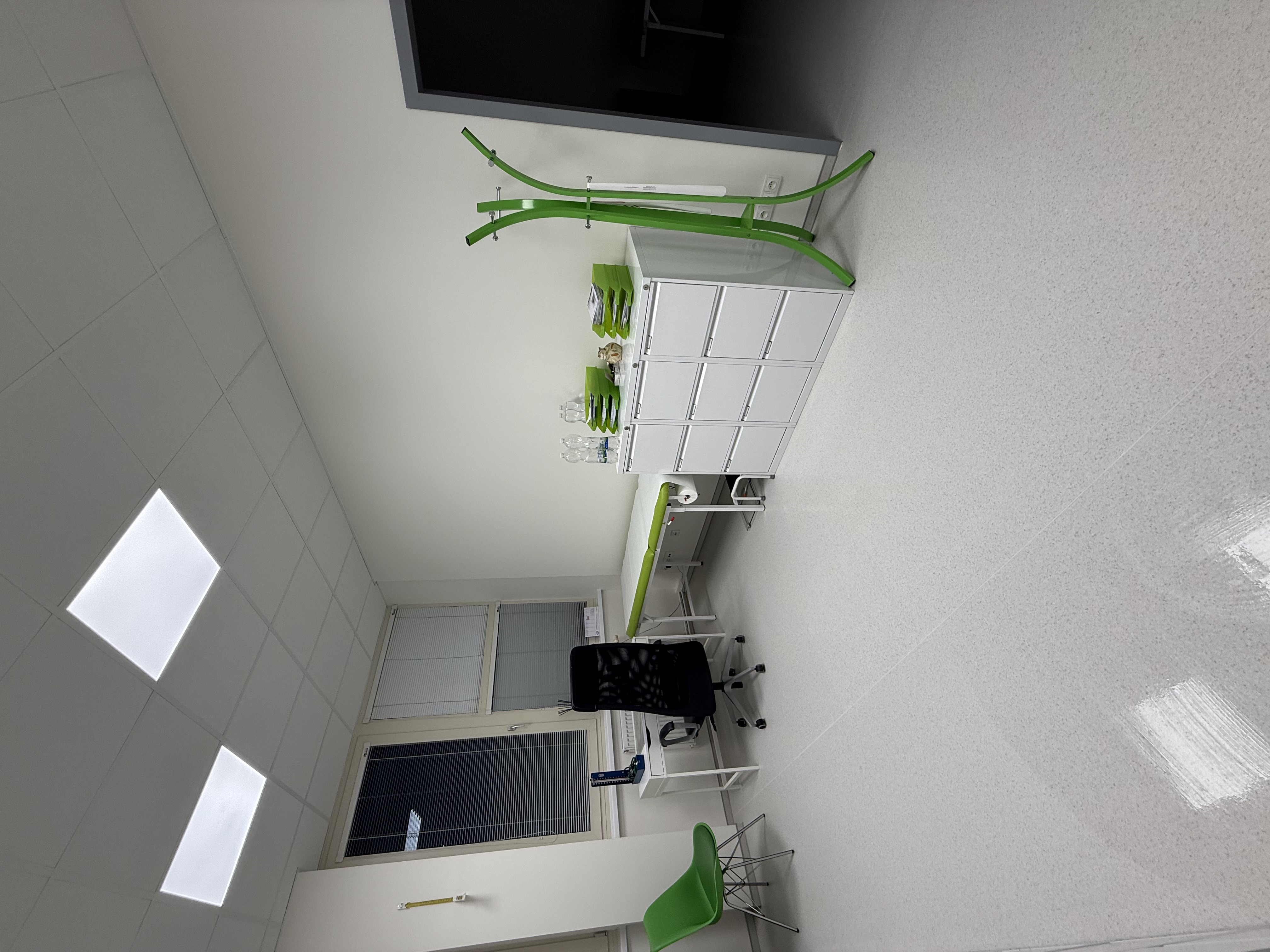 Pohled do ordinace – vyšetřovací část